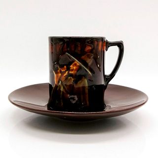 Royal Doulton Kingsware Cup and Saucer, Pied Piper