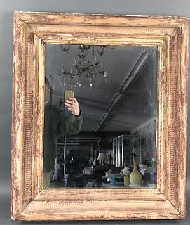 Shabby Chic Brown Painted Framed Mirror
