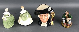 Group of 4 Royal Doulton Figures