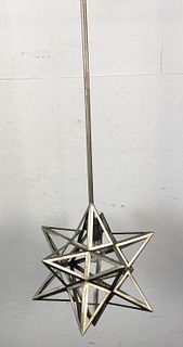 Metal Star Form Light Fixture