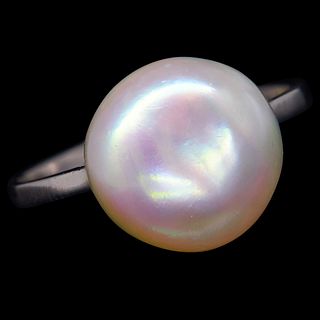 PEARL SOLITAIRE RING