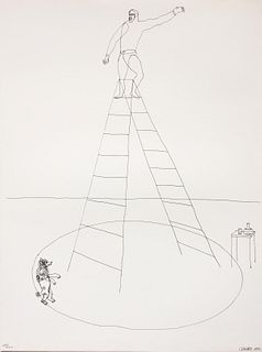 Alexander Calder (after) - Untitled (Poodle) from "16 Circus Drawings"