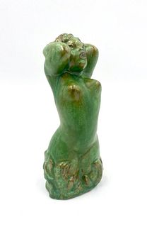 Walter Sinz Glazed Ceramic Figure, Sea Nymph