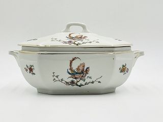 Large Porcelain Tureen With Lid. Marked GÖC 13255-59