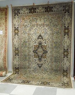 Hand Knotted Oriental Wool Rug.