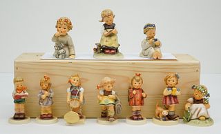(10) Hummel Children Figurines.