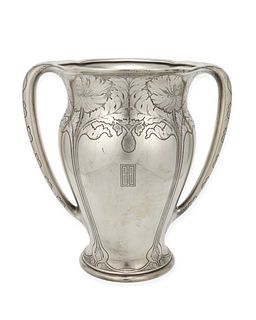 A Tiffany & Co. sterling silver vase