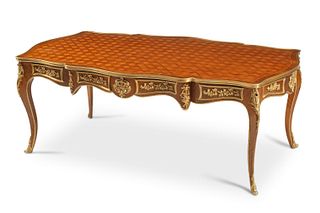 A French Louis XV-style coffee table