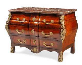 A French Regence-style commode