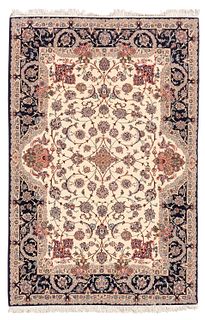 An Isfahan area rug
