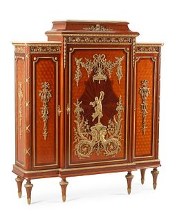 A French Louis XV-style cabinet