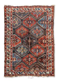 A Persian Shiraz area rug