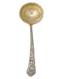 A Gorham sterling silver punch ladle