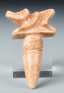 Important/Rare Taino Deflowering Fid (1000-1500 CE)