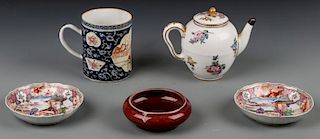 5 Pcs Chinese Export Porcelain