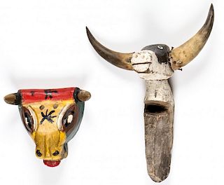 2 Vintage Mexican Bulls