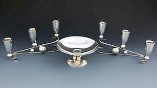 Modern 3 Pc Sterling Table Accessories Suite