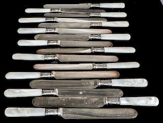 Harrison Bros. Mother of Pearl Cutlery