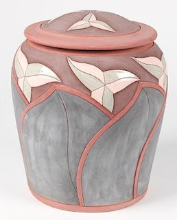 Don Cornett Lidded Art Pottery Jar