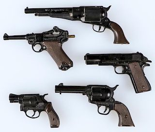5 Uniwerk Italian Scale Model Cap Guns