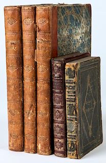 Group of Period Victorian Books