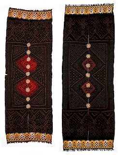 2 Large Sind Embroideries, Early 20th C