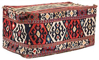 Antique Shah-Sevan Kilim Cargo Bag (Besik)