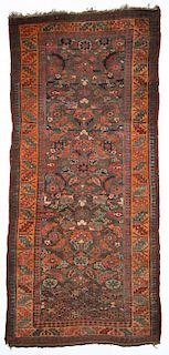 Antique Northwest Persian Kurd Rug: 3'10" x 8'4"