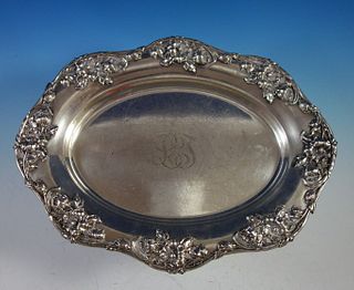 Pansy by International Sterling Silver Serving Platter Oval #741 