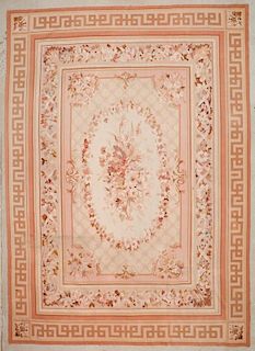 Vintage Aubusson Tapestry: 9'10'' x 13'8'' (300 x 417 cm)