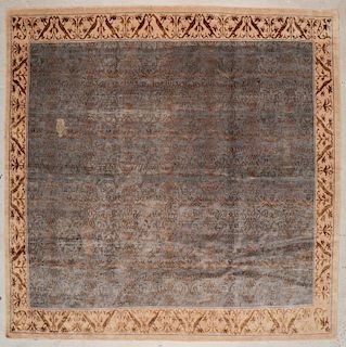 Vintage Tibetan Rug: 10'1'' x 10'0'' (307 x 305 cm)