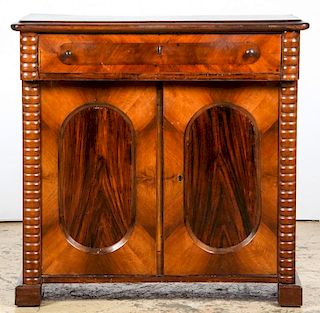 Continental Louis Philippe Style Trumeau Cabinet