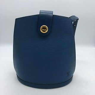 LOUIS VUITTON M52252 Cluny Epi Toledo Blue Shoulder Bag Louis Vuitton