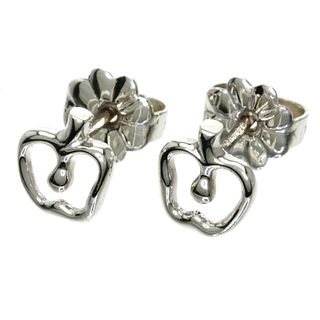 Tiffany Apple Motif Earrings Silver Ladies TIFFANY & Co.