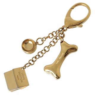 LOUIS VUITTON/Louis Vuitton Keychain Gold