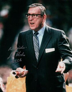 John Wooden Signed 8X10 Autograph Photo "Best Wishes UCLA" Rolled up Mag