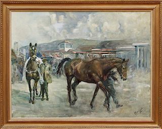 MICHAEL LYNE (1912-1989): ARKLE AND MILL HOUSE