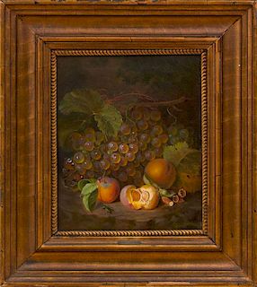 EUROPEAN SCHOOL: STILL LIFE WITH BEETLES AND A BUTTERFLY