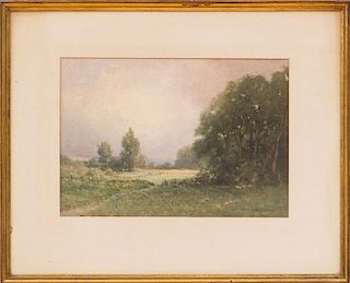 SYDNEY JANIS YARD (1855-1909): LANDSCAPE