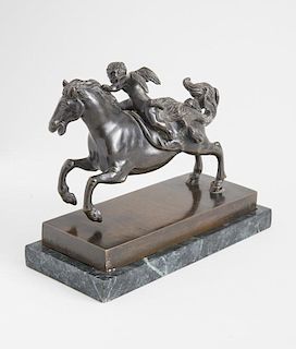 MANNER OF FRANCESCO FANELLI (1577-1657): CUPID ON HORSEBACK