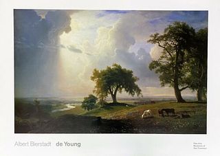 Albert Bierstadt - de Young Large Poster  26" x 36"