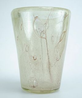 Glass Vase by Andre Thuret