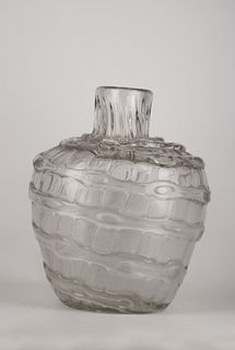 Large Italian glass vase