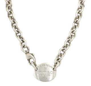 Tiffany Sterling Silver 15" Chain