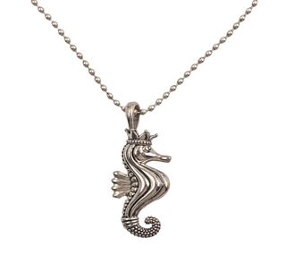 Lagos Sterling Silver Seahorse Pendant Necklace
