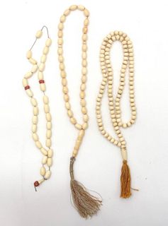 Tibetan Bone Prayer Beads