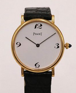 Piaget 18K Yellow Gold Classic Wristwatch