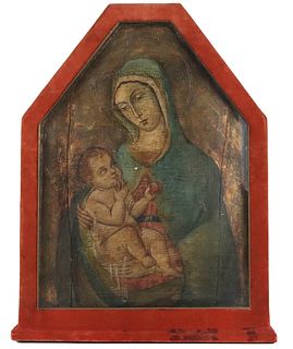 Early Italian Madonna and Child