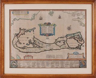 John Speed, Speed's Foundation Map of Bermuda