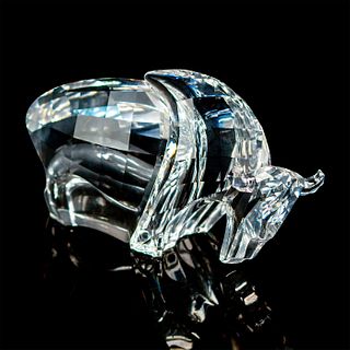 Swarovski Crystal Sculpture, The Buffalo